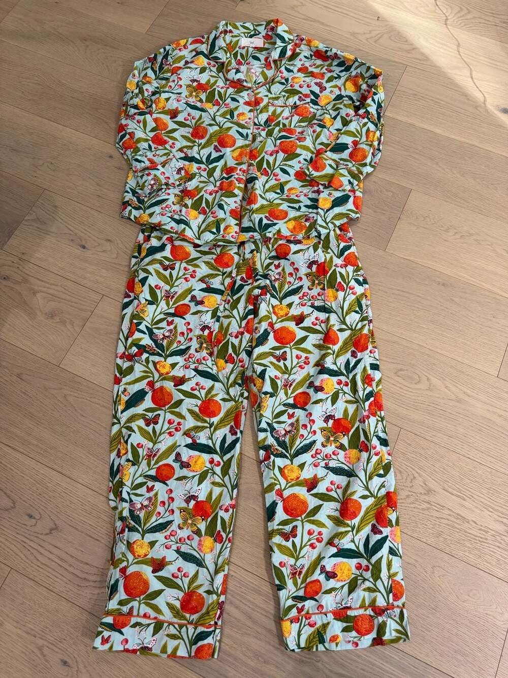 Printfresh Women's Organic Cotton Pajama Set Size XL